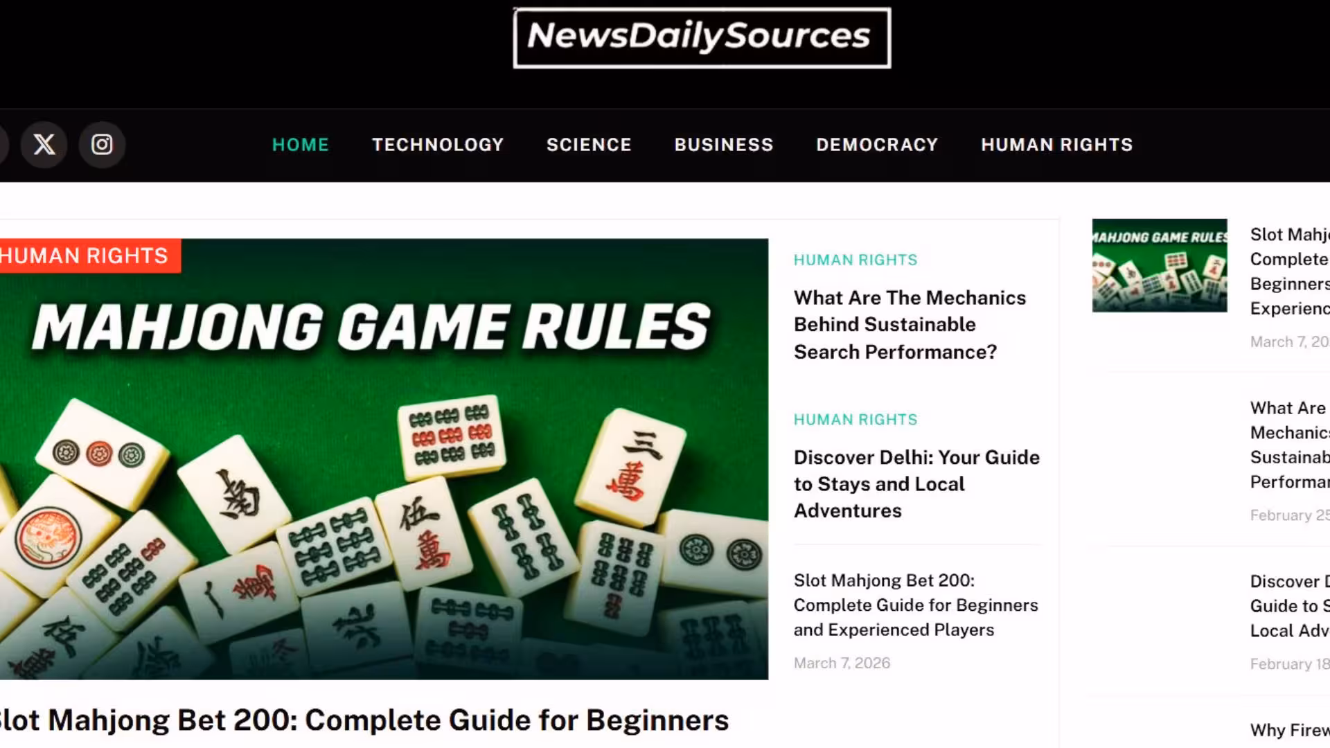 NewsDailySources com